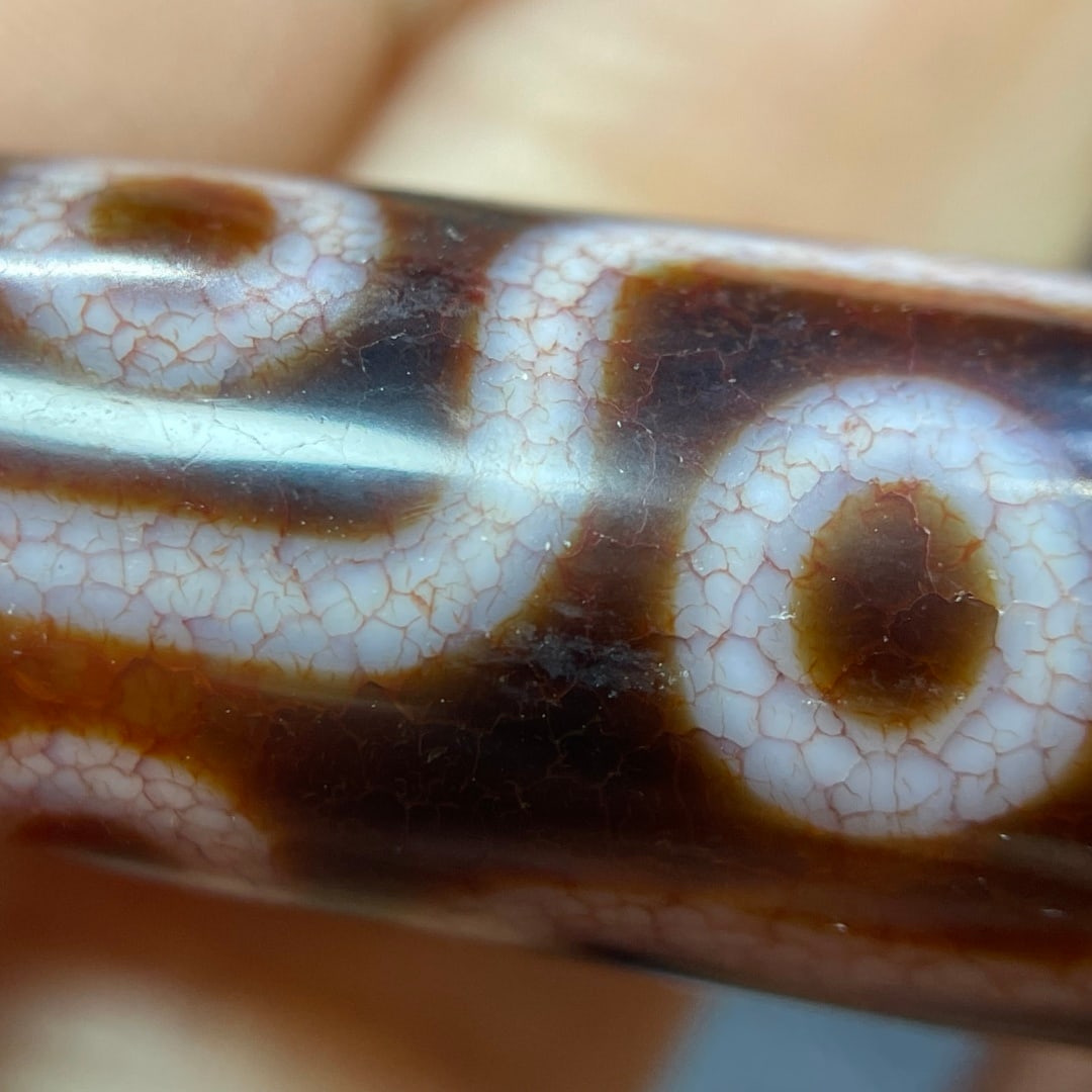 A Exquisite Nine Eye Dzi bead - 6