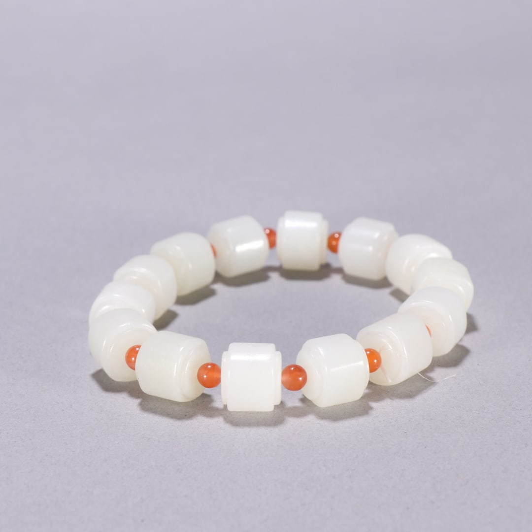 A Exquisite Hotan Jade Bracelets - 3