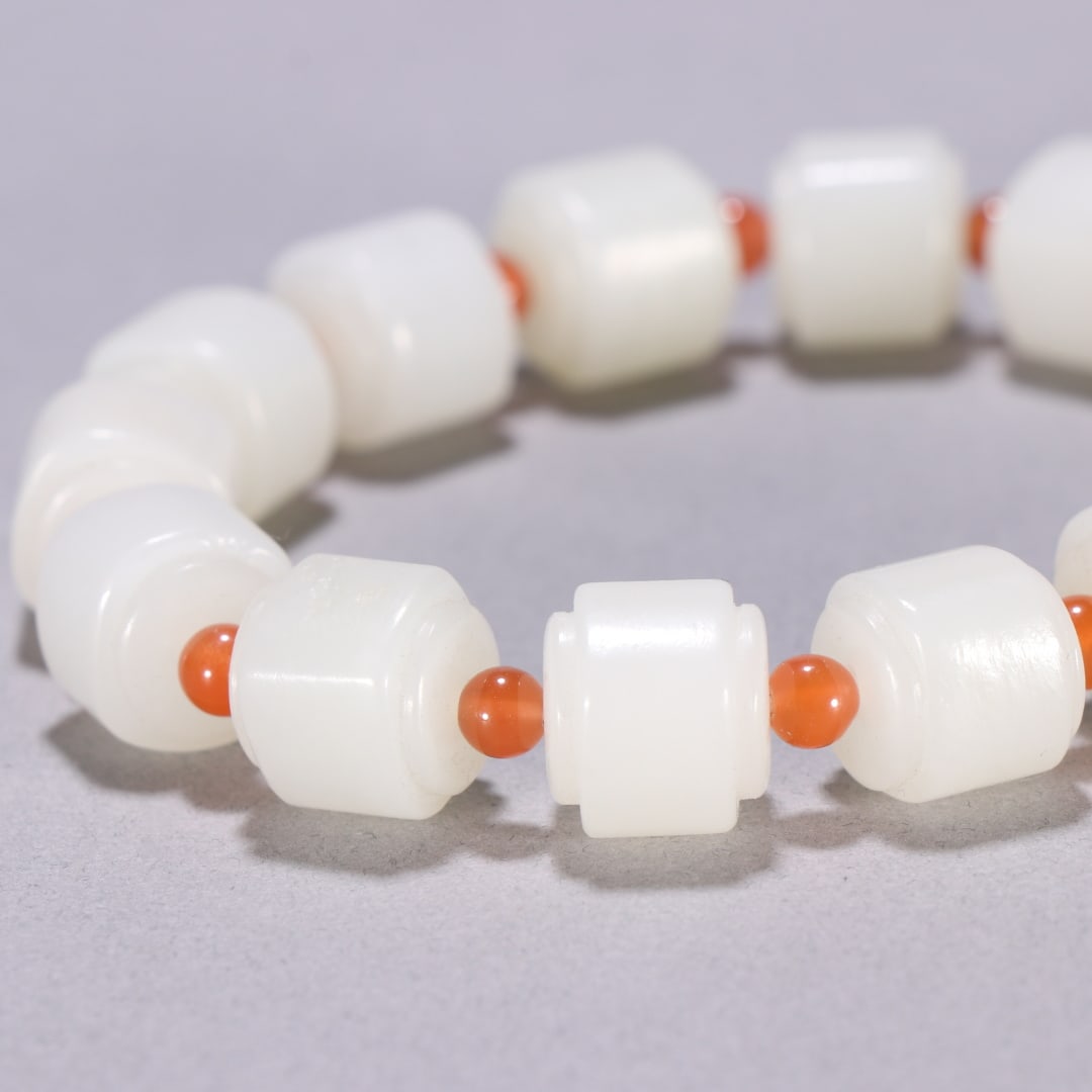 A Exquisite Hotan Jade Bracelets - 4