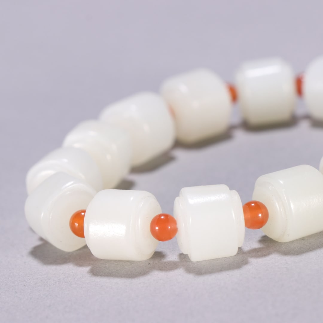 A Exquisite Hotan Jade Bracelets - 6