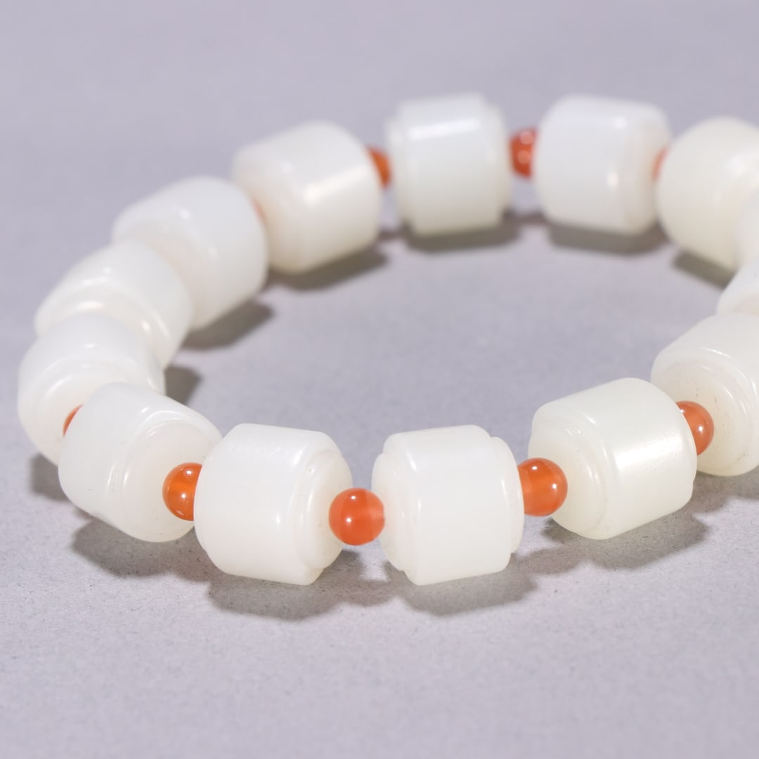 A Exquisite Hotan Jade Bracelets - 9