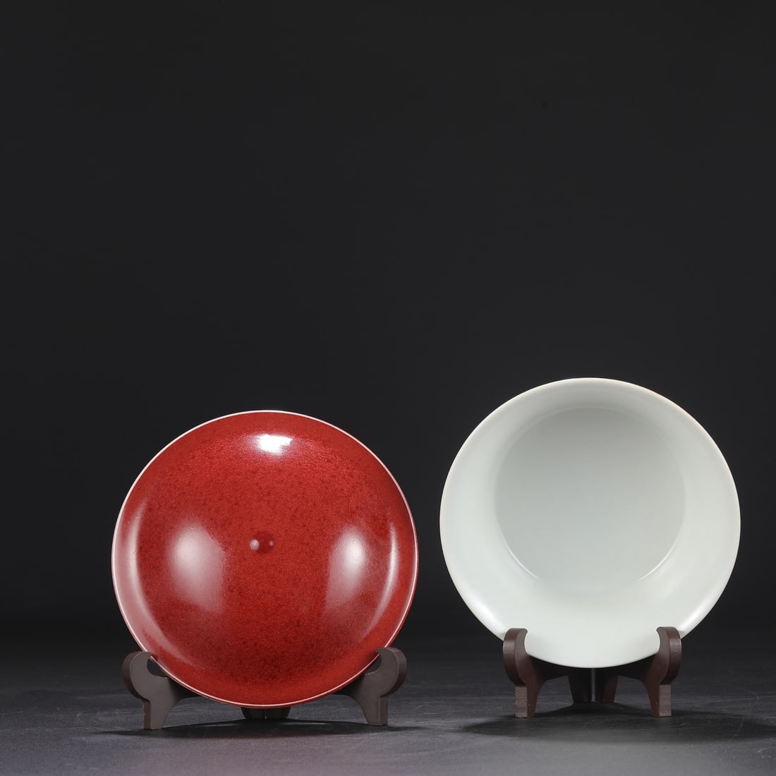 A Exquisite Ruby Red Glazed Bowl - 3