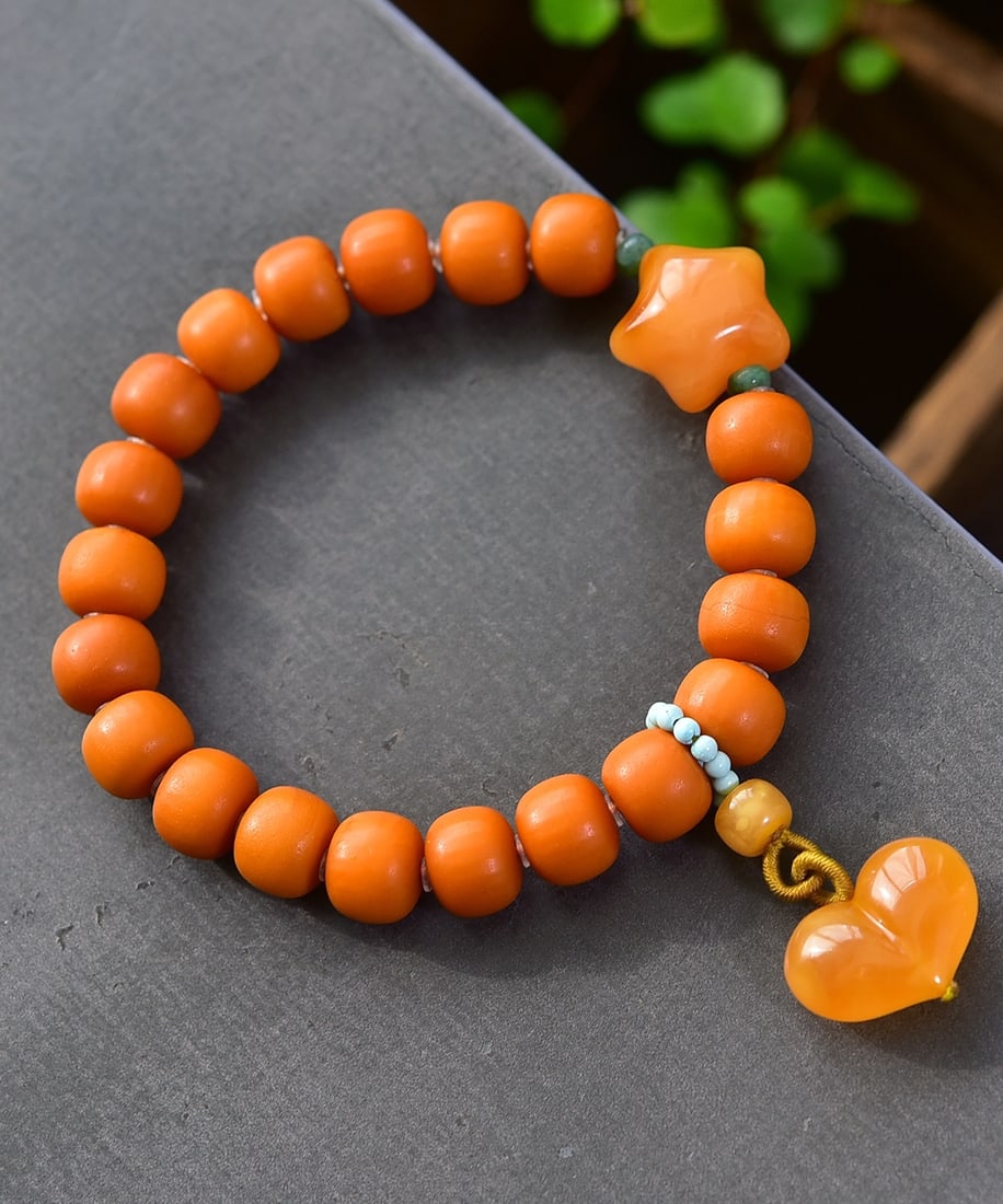 A Exquisite Amber Star Bracelets - 2