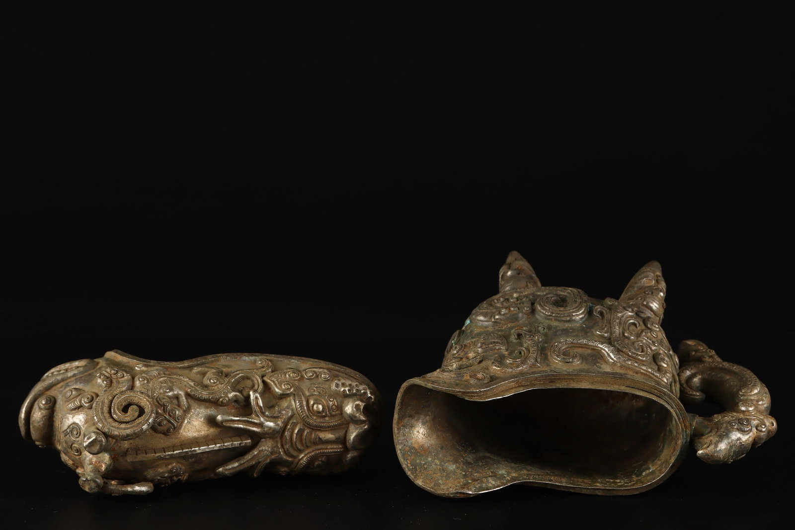 A Exquisite Copper Auspicious Beast Ornament - 7