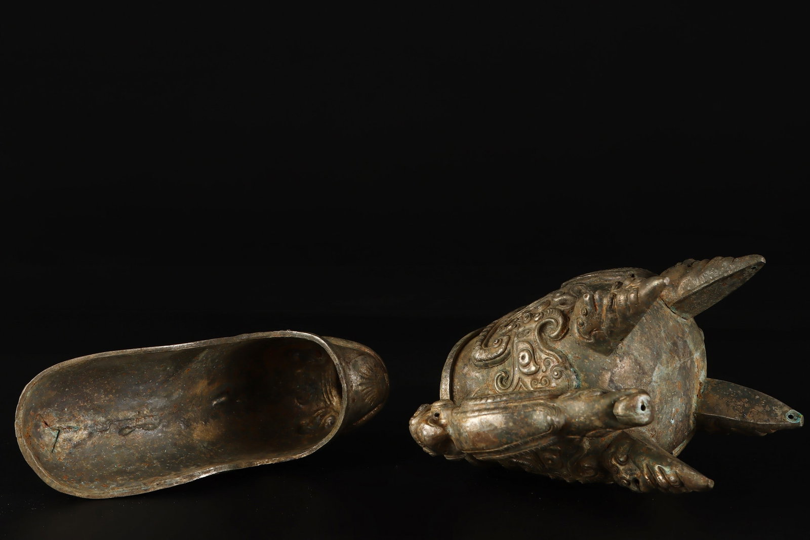 A Exquisite Copper Auspicious Beast Ornament - 8