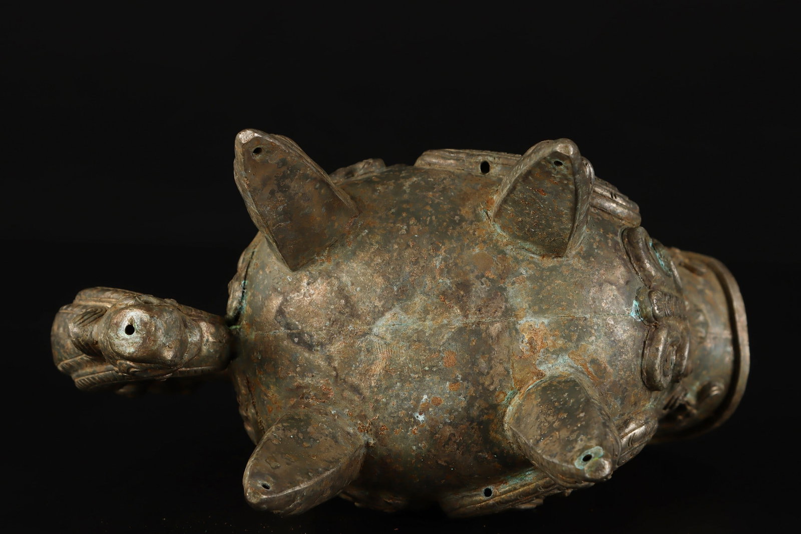 A Exquisite Copper Auspicious Beast Ornament - 9