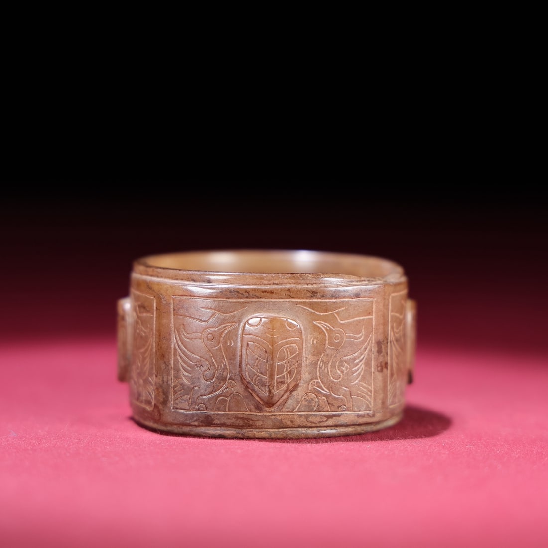 A Exquisite Hetian Jade Cicada Pattern Ornament - 5