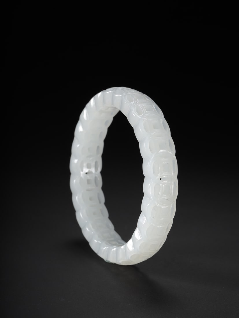 A Exquisite Hotan Jade Bracelet - 5