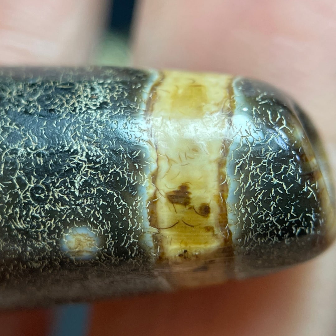 A Exquisite Three Eye Dzi bead - 10