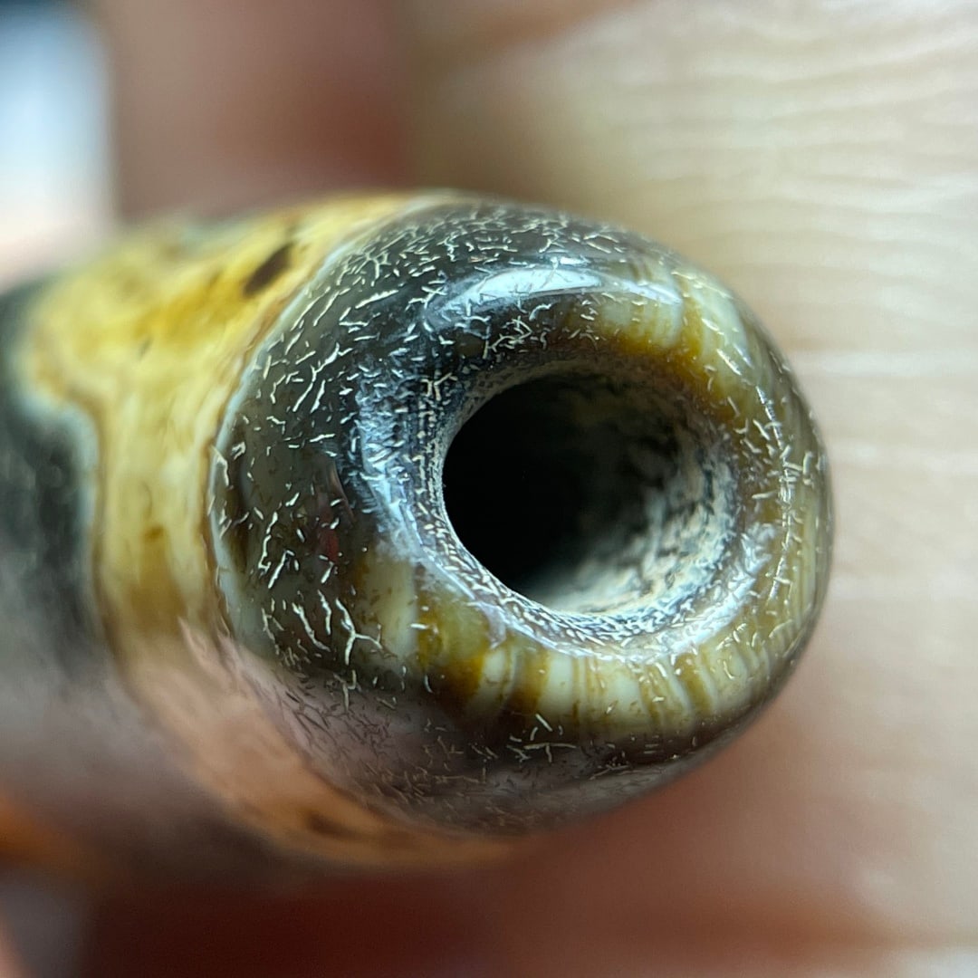 A Exquisite Three Eye Dzi bead - 11