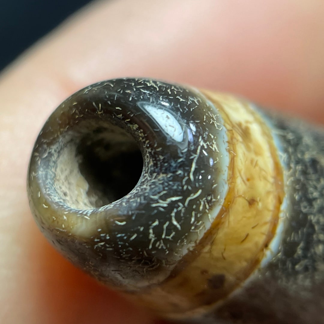 A Exquisite Three Eye Dzi bead - 4