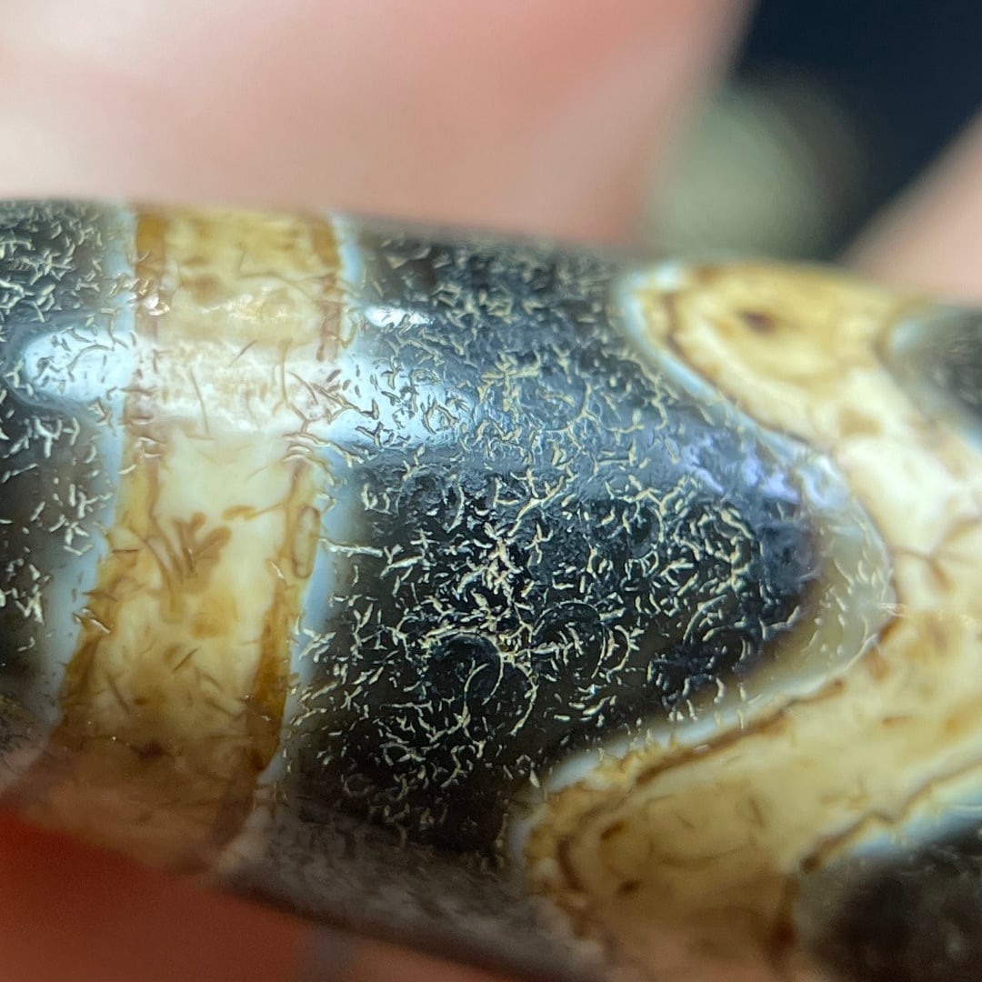 A Exquisite Three Eye Dzi bead - 5