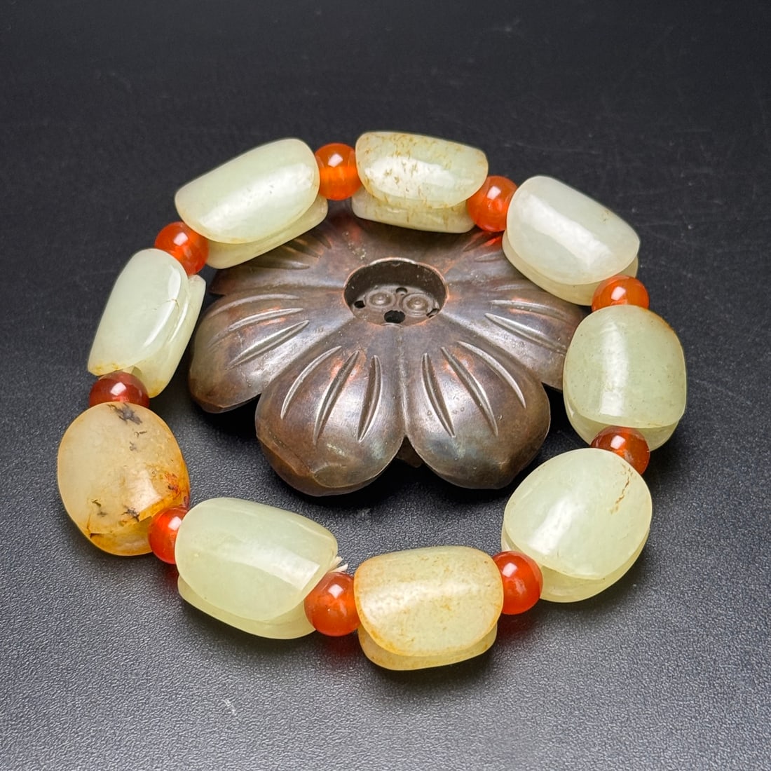 A Exquisite Hotan Jade Bracelets - 6