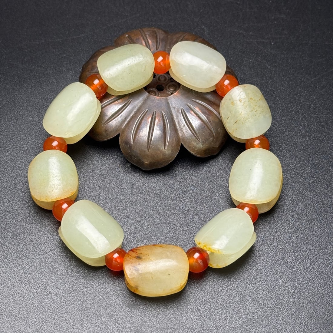 A Exquisite Hotan Jade Bracelets - 7