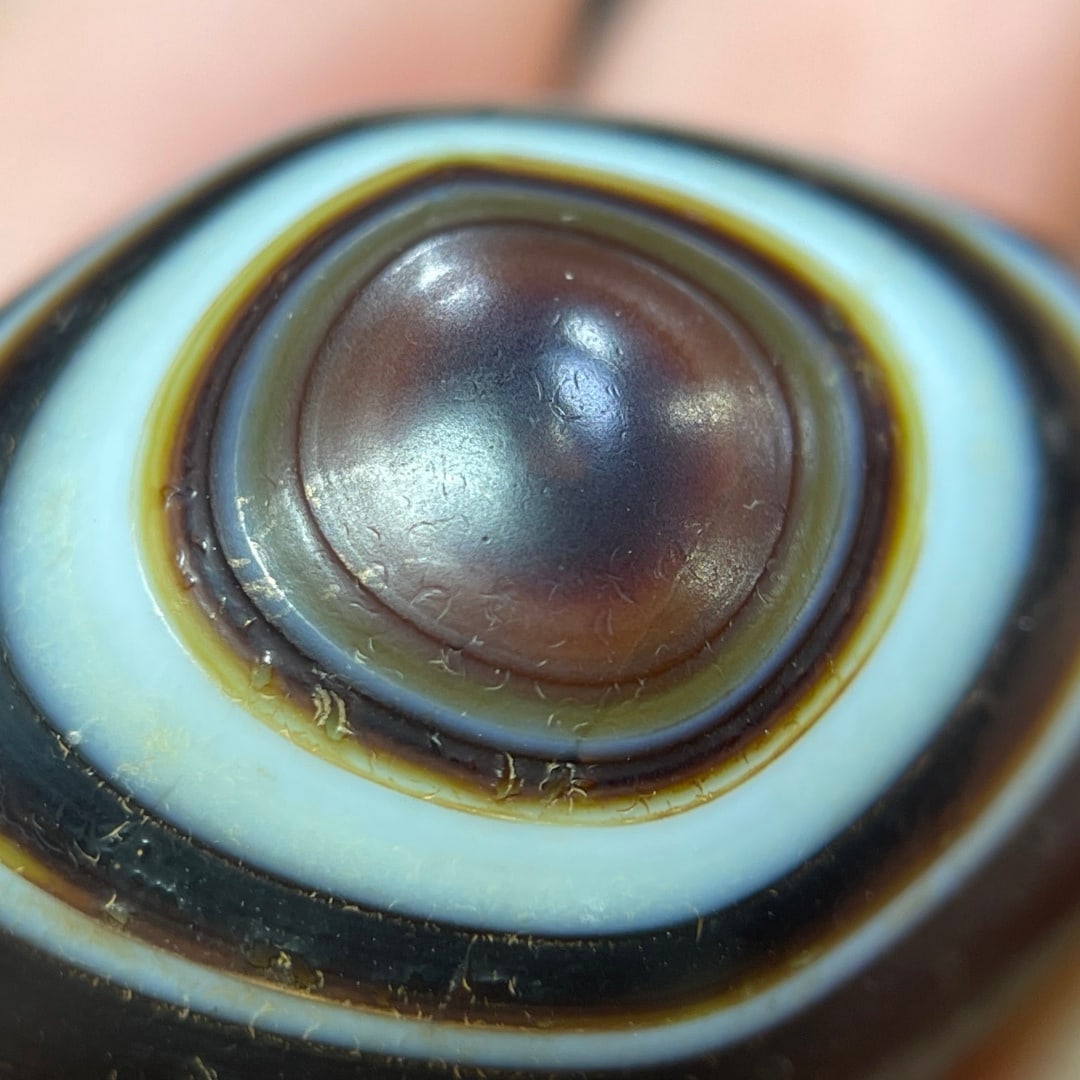 A Exquisite Two Eye Dzi bead - 7