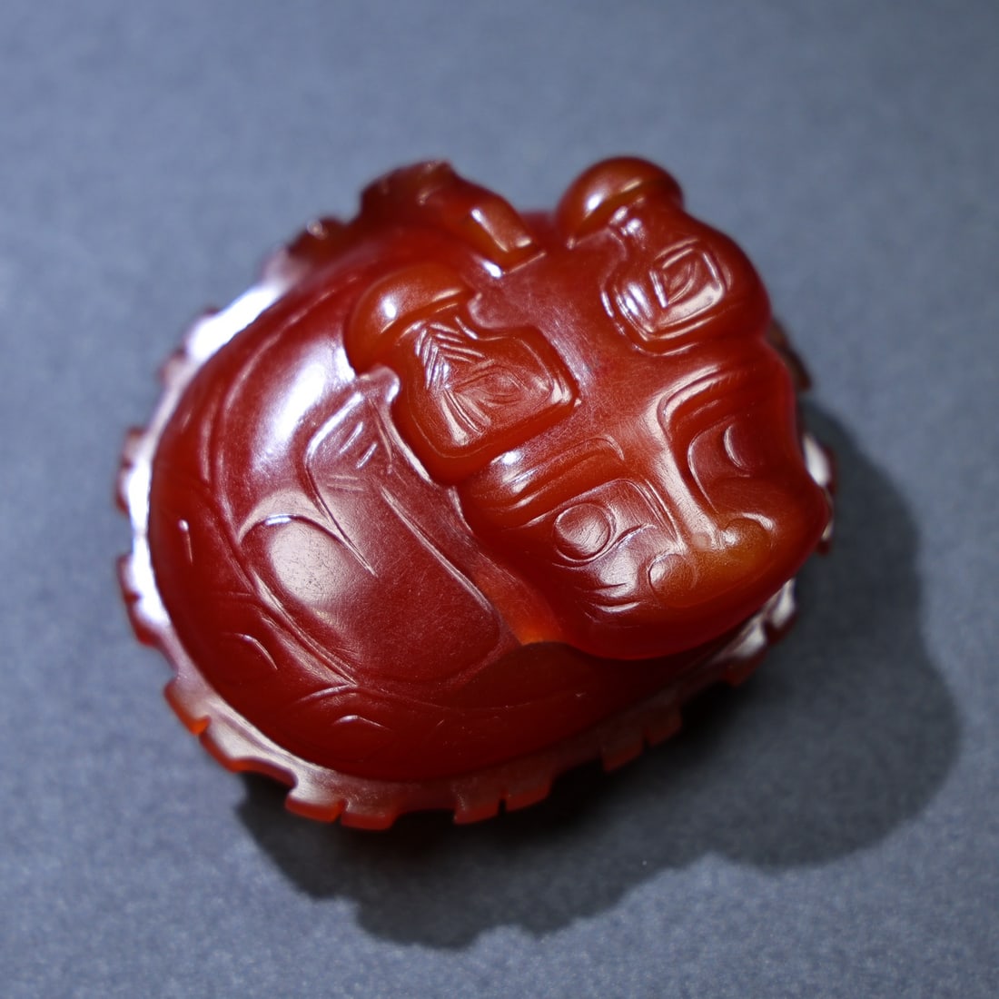 A Exquisite Agate Dragon Ornament - 9