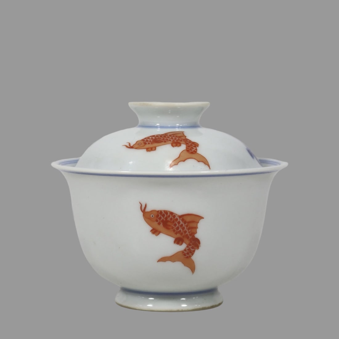 A Exquisite Doucai Fish Pattern Bowl - 2