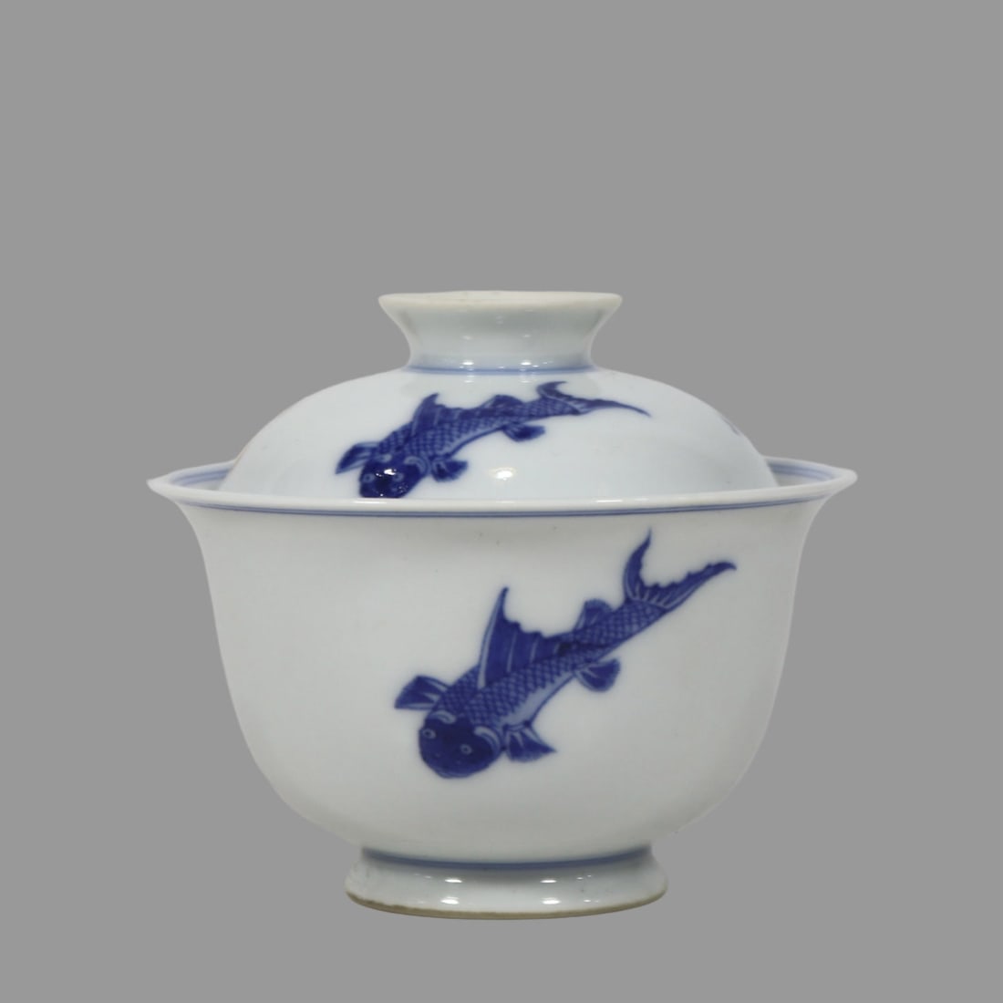A Exquisite Doucai Fish Pattern Bowl - 3