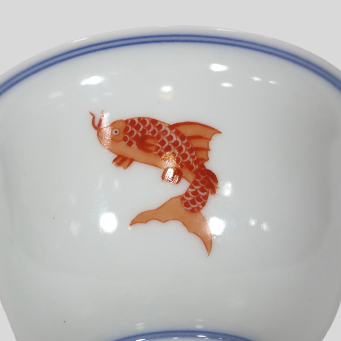 A Exquisite Doucai Fish Pattern Bowl - 5