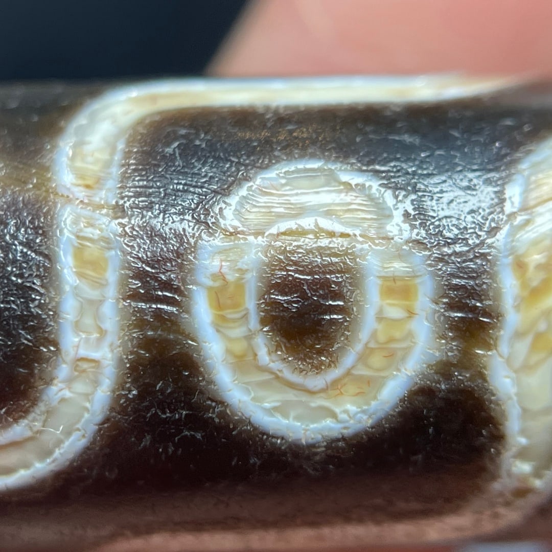 A Exquisite Nine Eye Dzi bead - 6