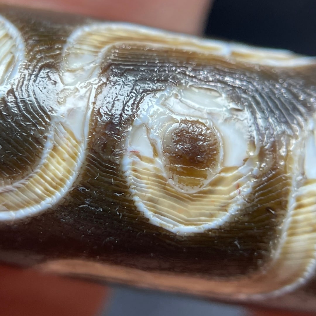 A Exquisite Nine Eye Dzi bead - 8