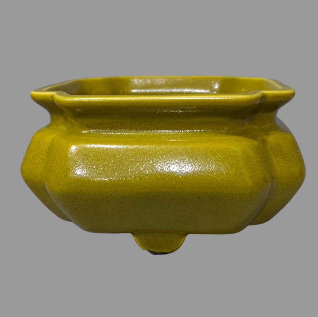 A Exquisite Teadust Glazed Brush Washer - 3