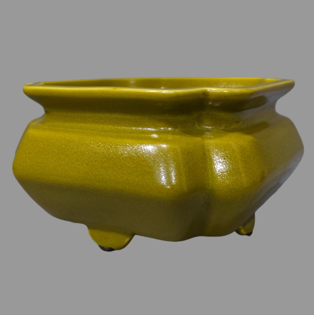A Exquisite Teadust Glazed Brush Washer - 6