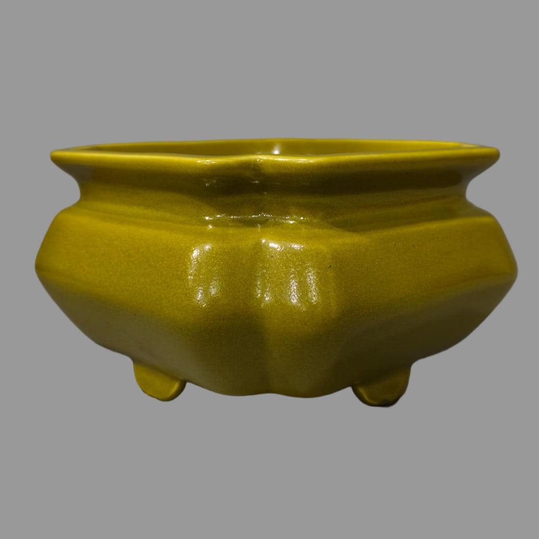 A Exquisite Teadust Glazed Brush Washer - 7