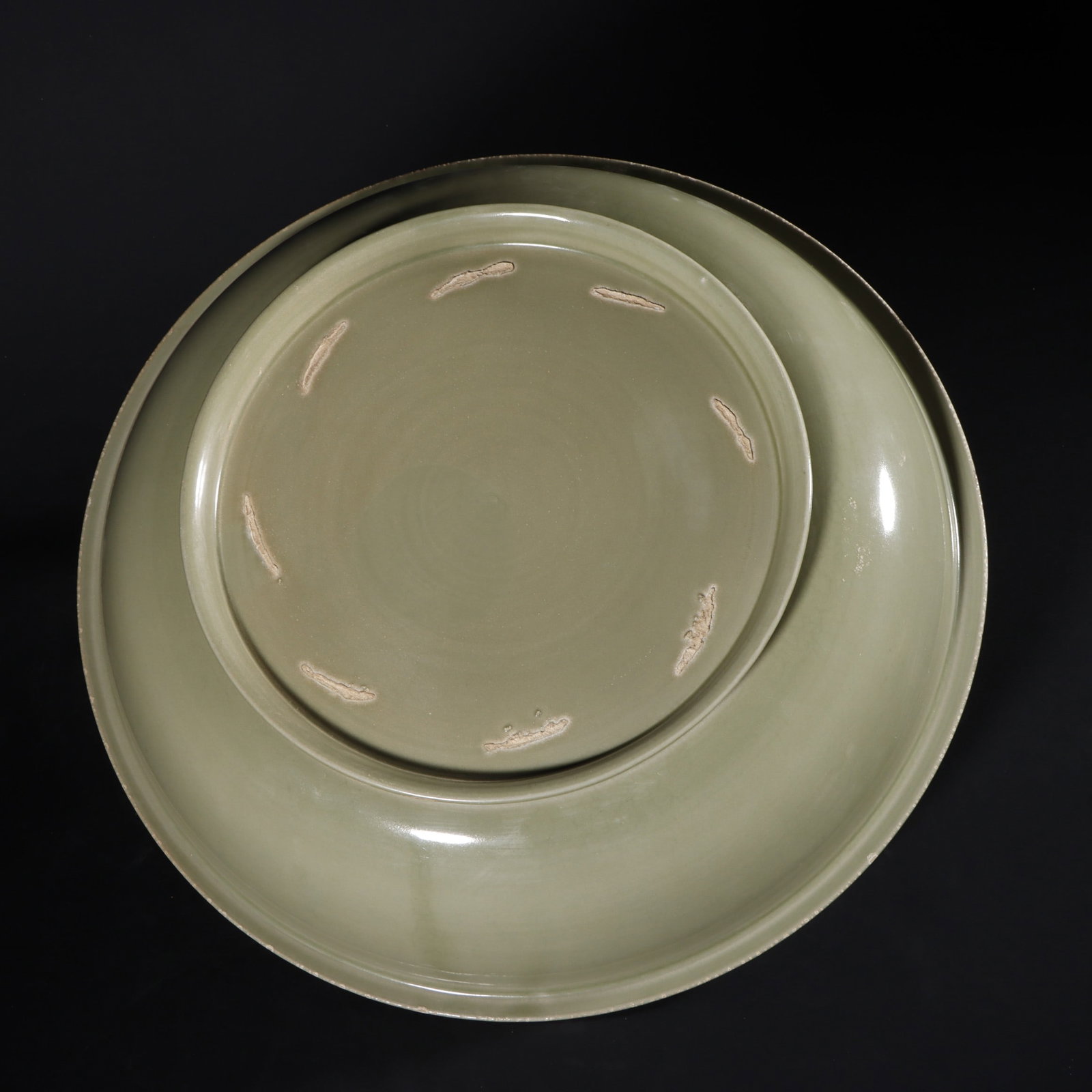 A Exquisite Yue Yao Celadon Dragon Pattern Basin - 9