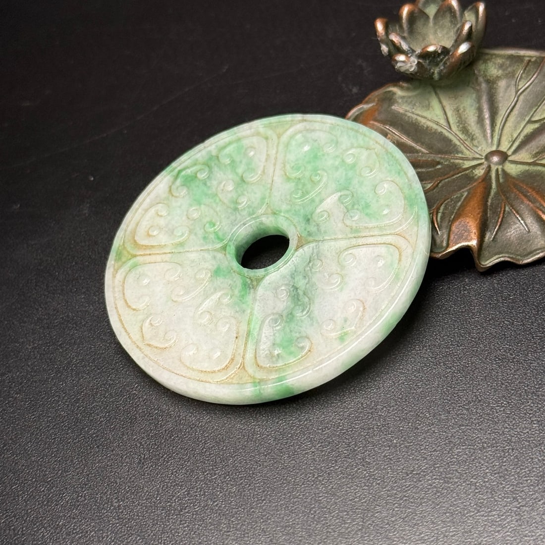 A Exquisite Hotan Jade Plaque - 4