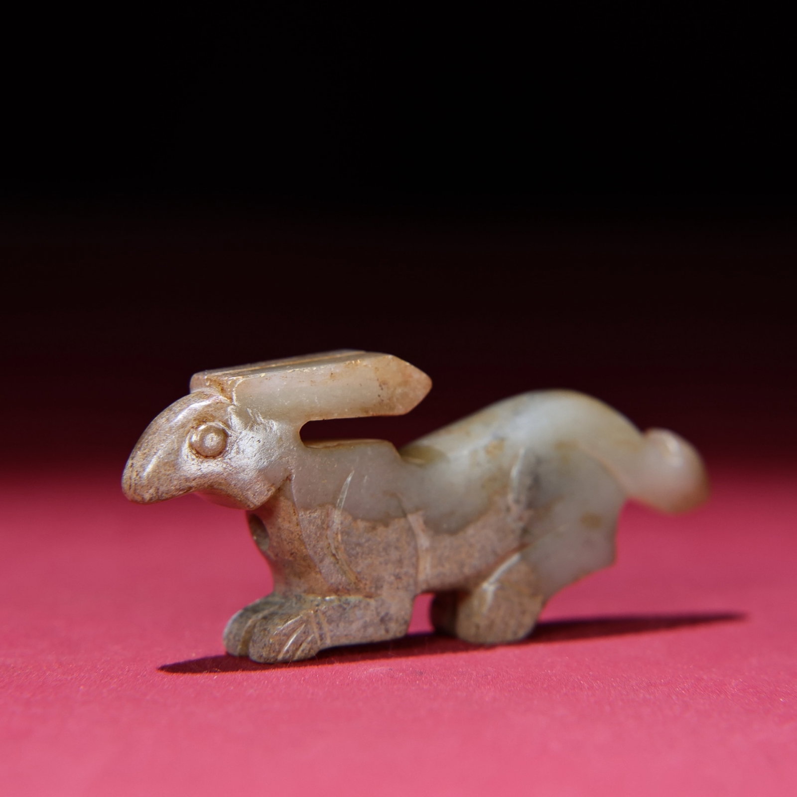 White Jade Rabbit Pendant - 4