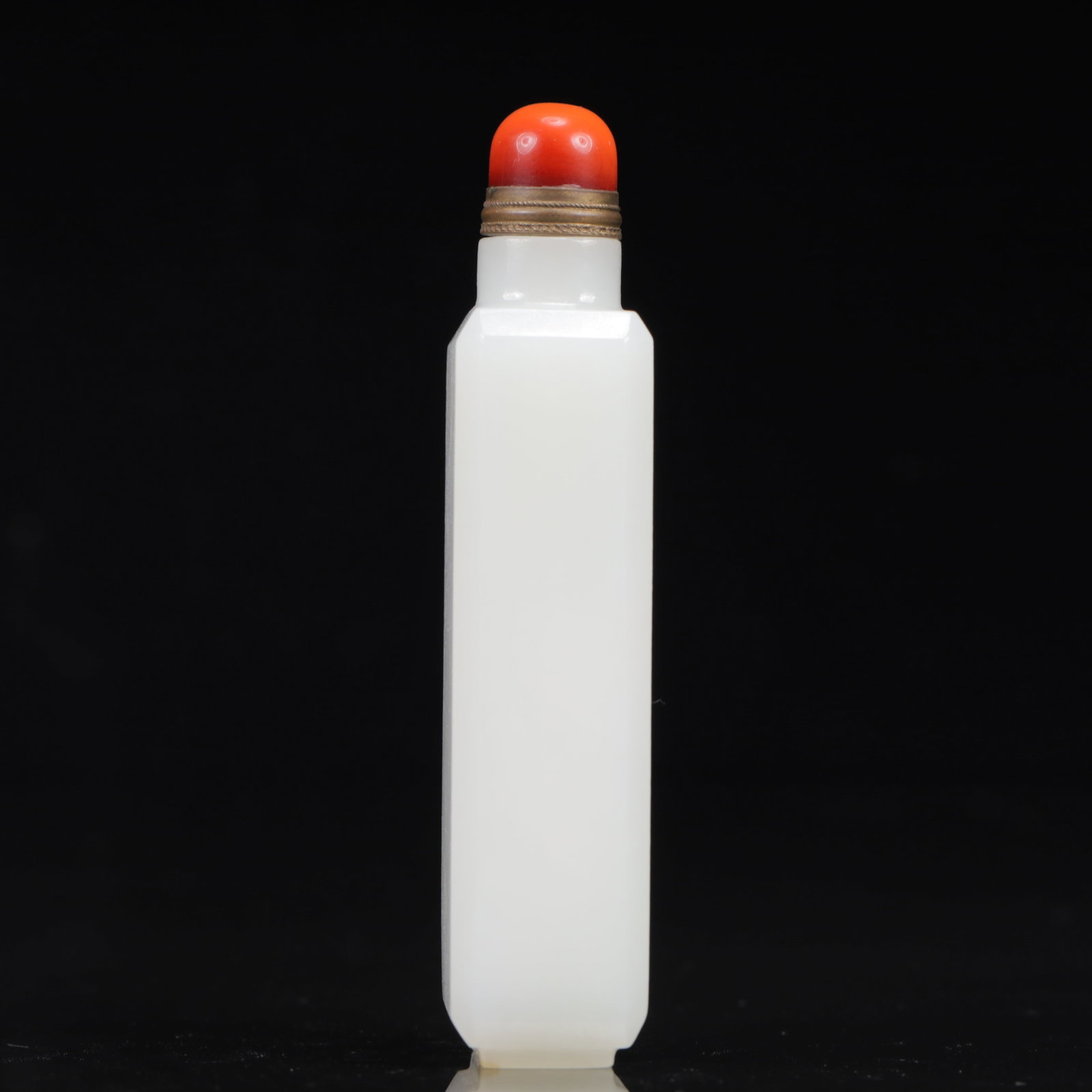 An Exquisite White Jade Snuff Bottle - 6