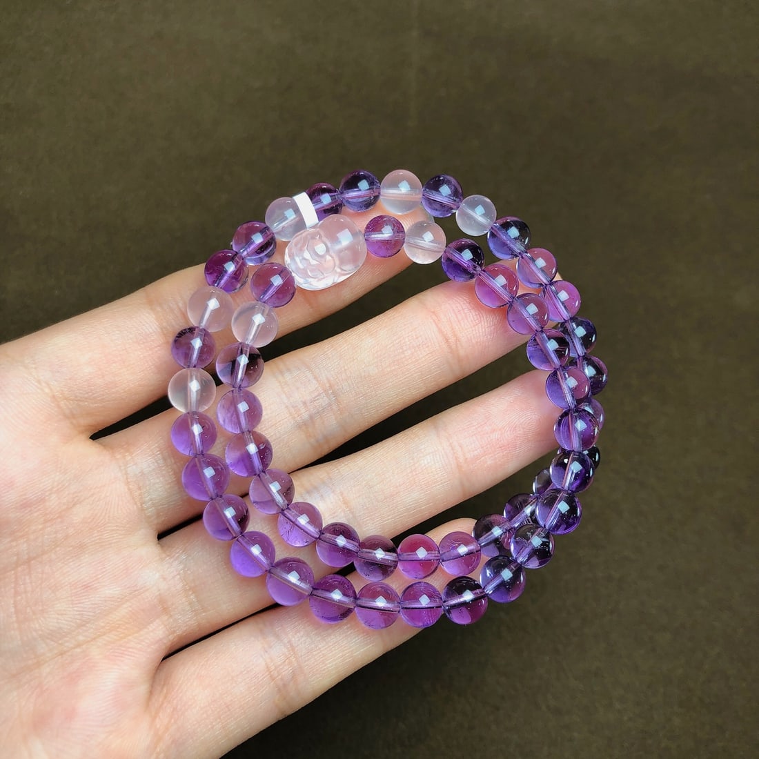 An Exquisite Crystal Bracelets: An Exquisite Crystal Bracelets,Size:0.3in,Weight:23.5g 水晶手串