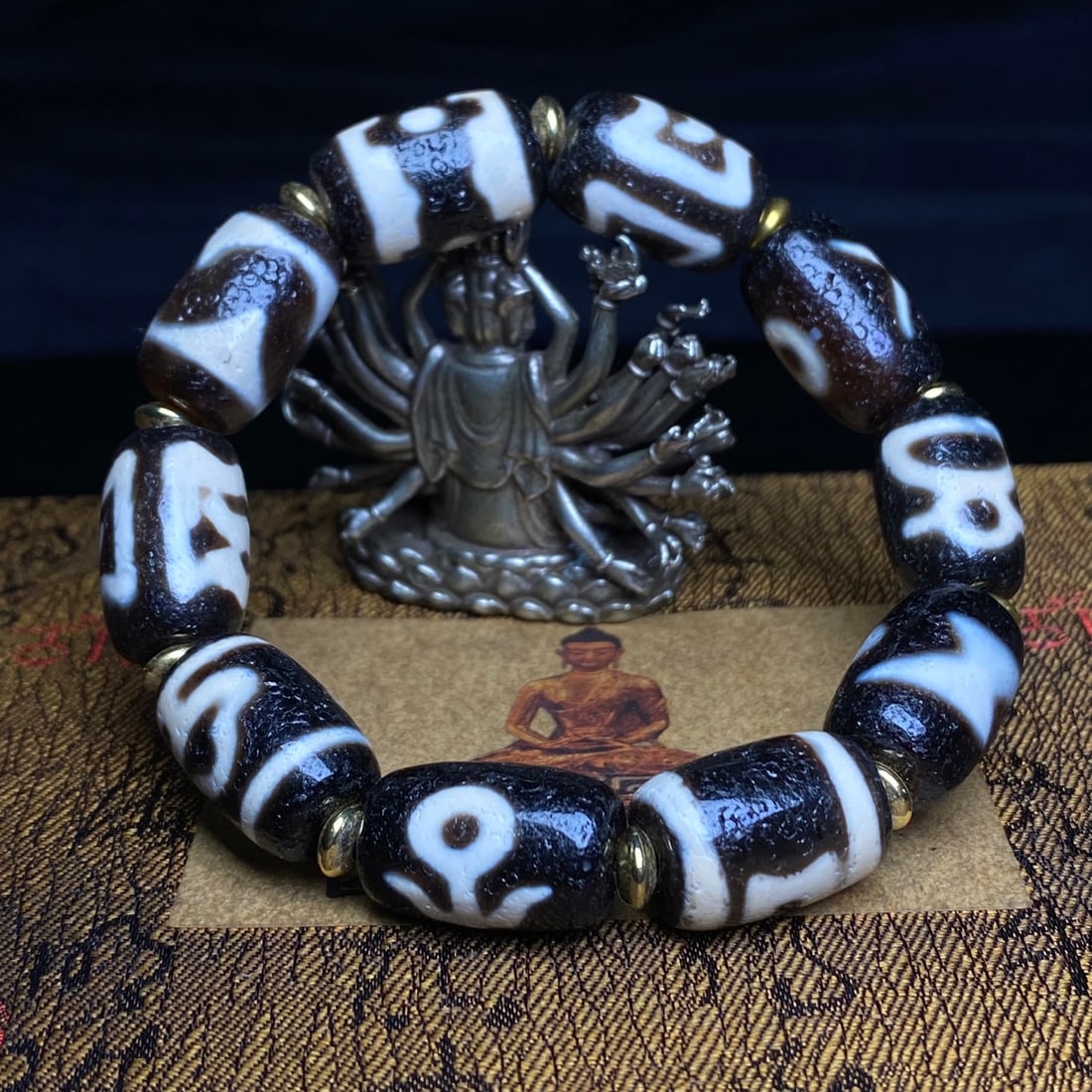 A Precious Dzi Bead Bracelets - 2