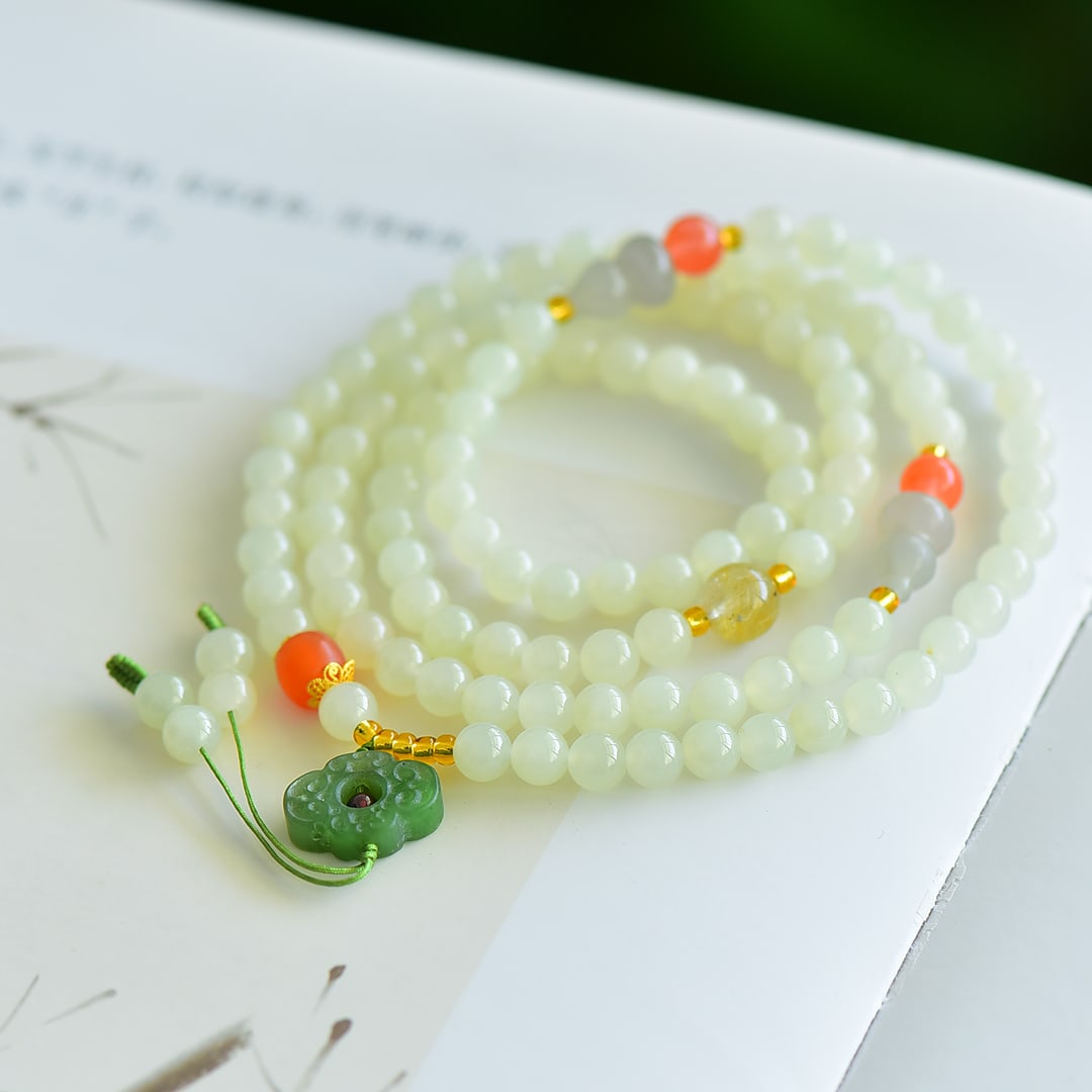 An Exquisite White Jade Bracelets - 3