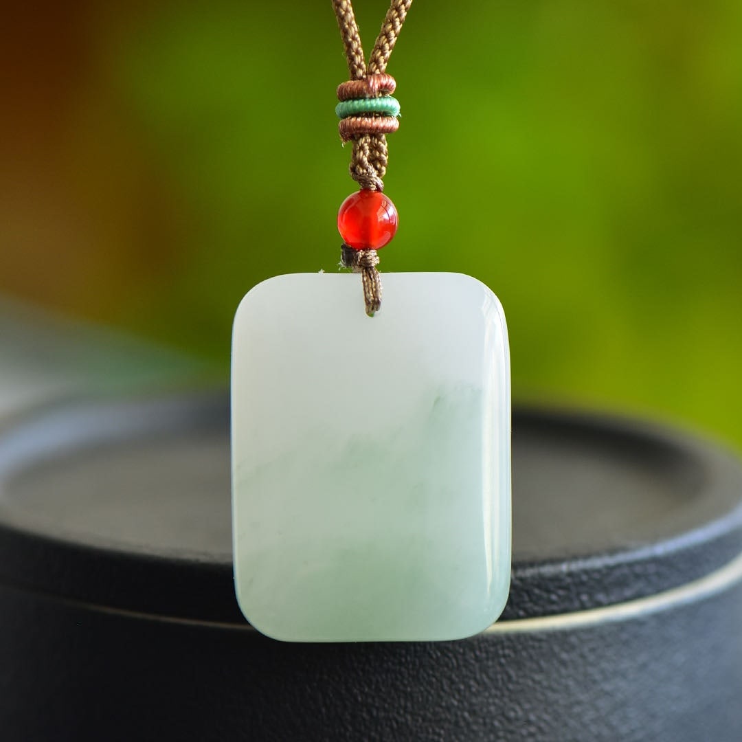 An Exquisite White Jade Pendant - 2