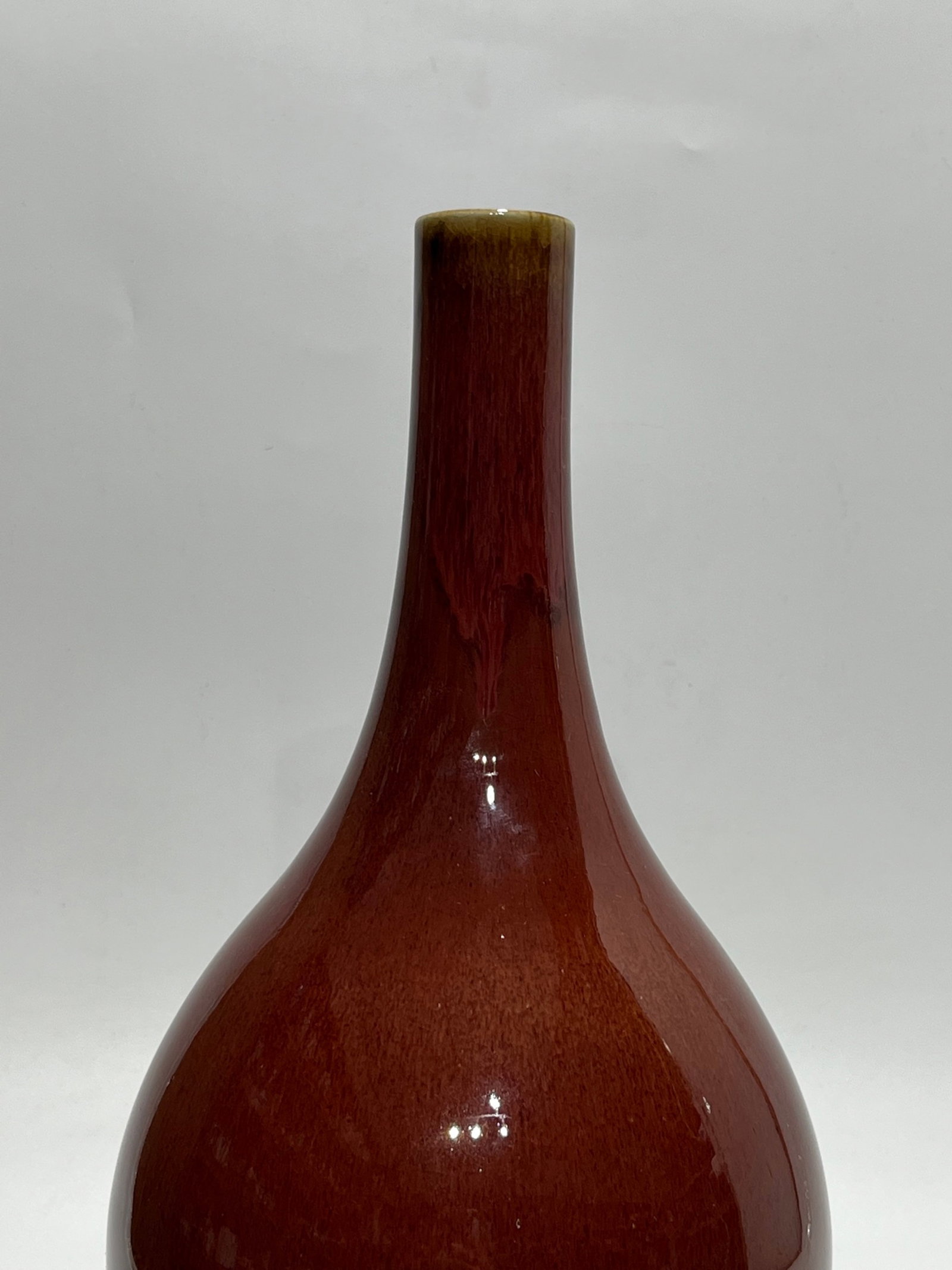 A Rare Red Glazed Vase - 8