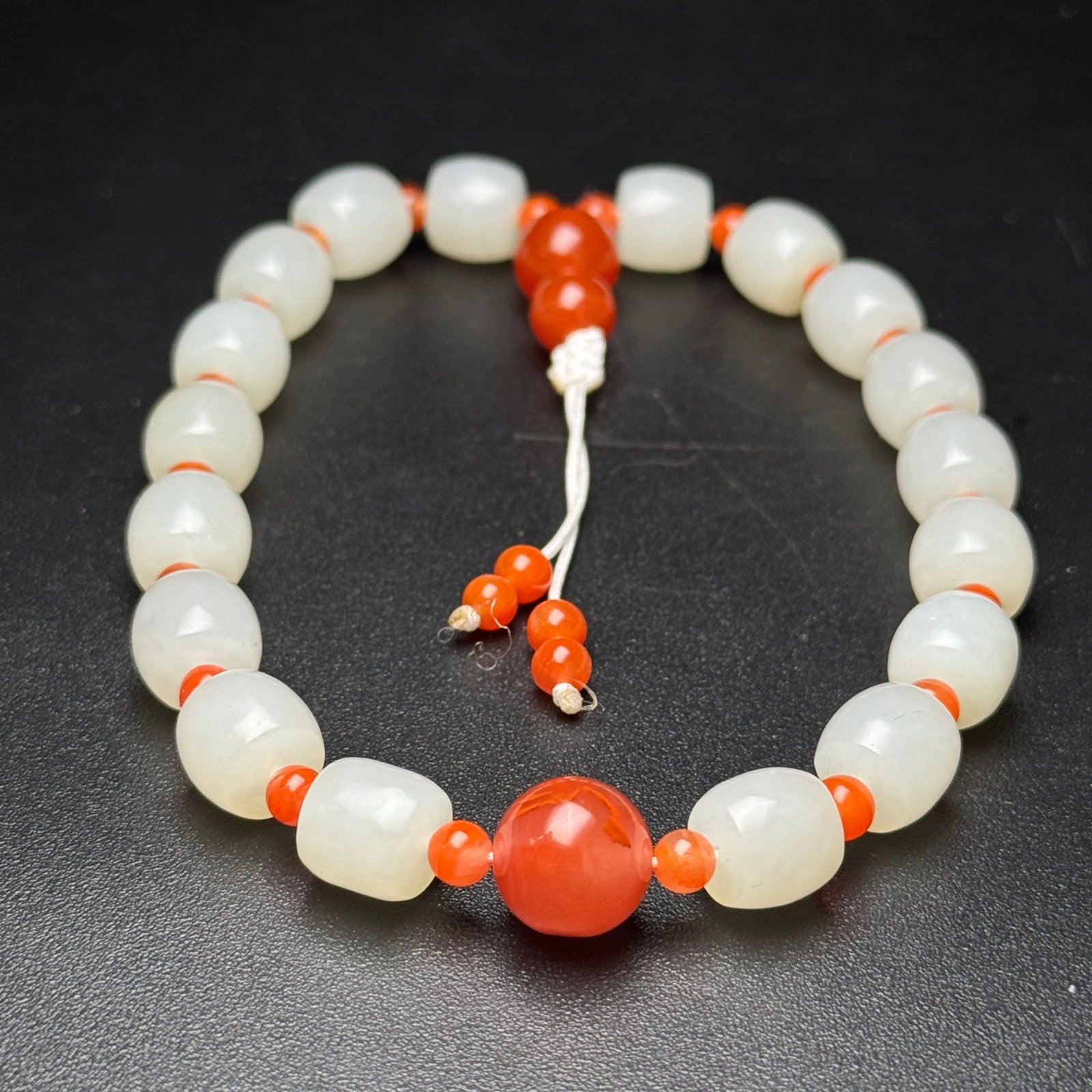 An Exquisite White Jade Bracelets - 6