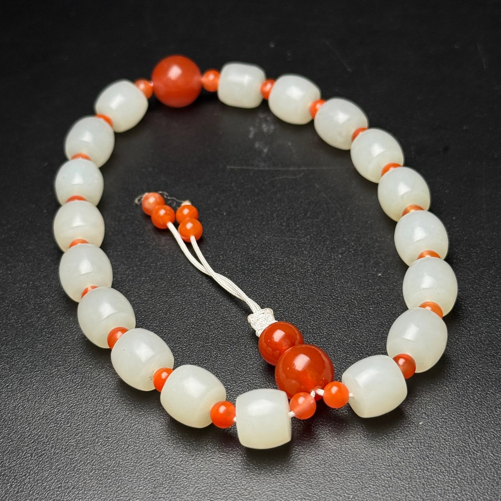 An Exquisite White Jade Bracelets - 7