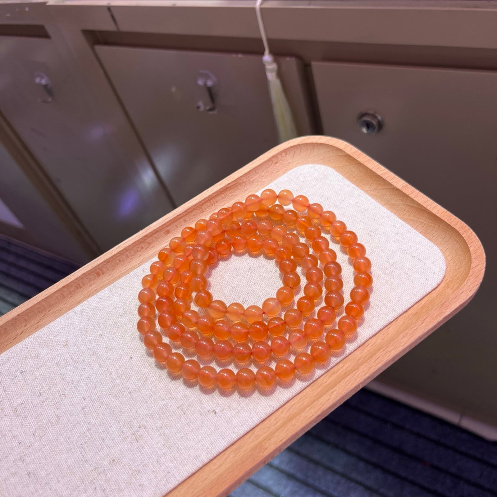 An Exquisite Agate Bracelets - 5