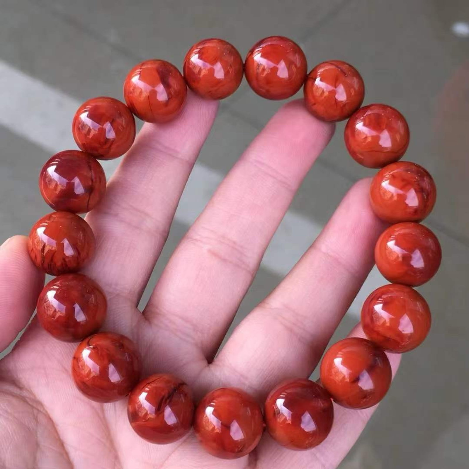 An Exquisite Agate Bracelets - 6