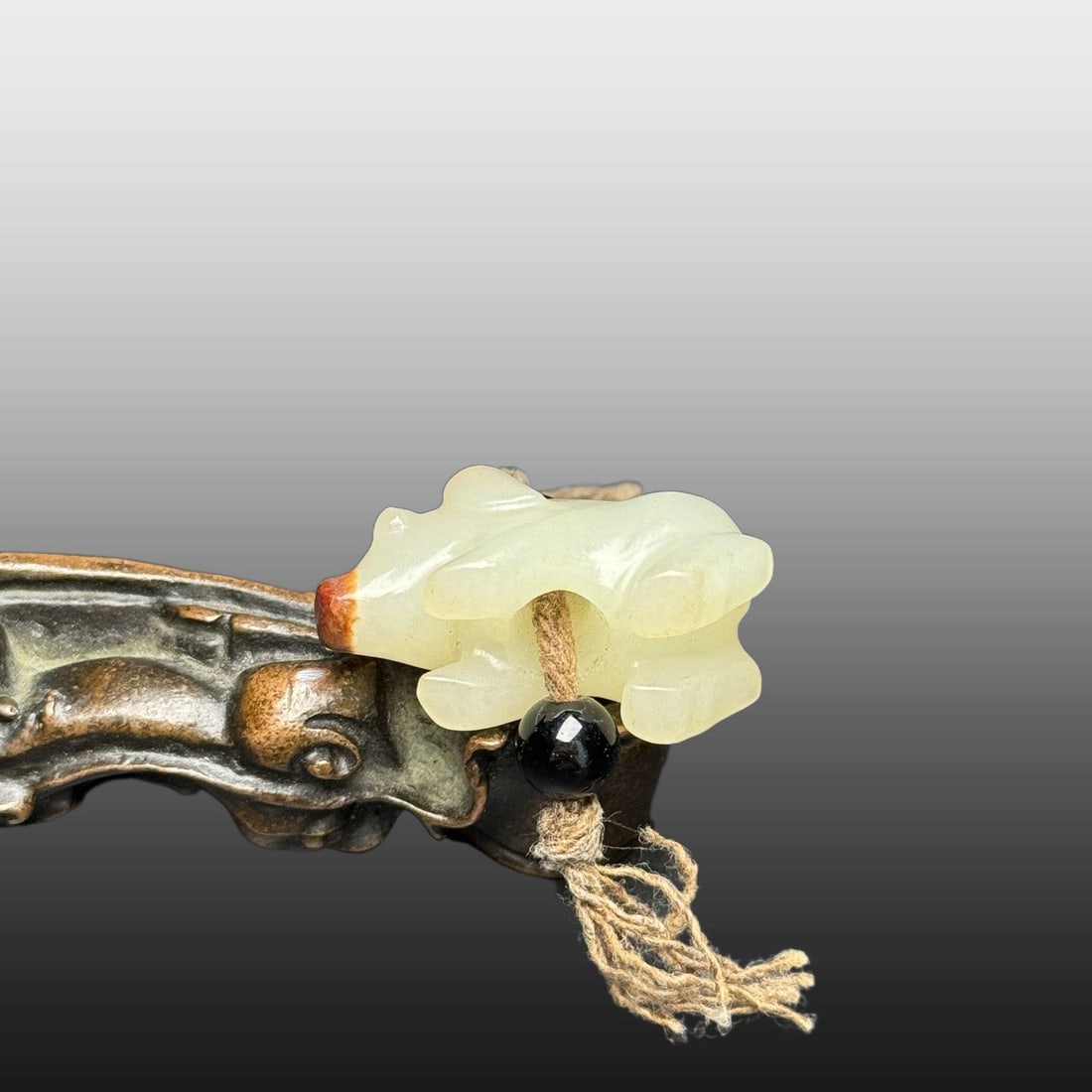 A Exquisite Hotan Jade Pig - 6