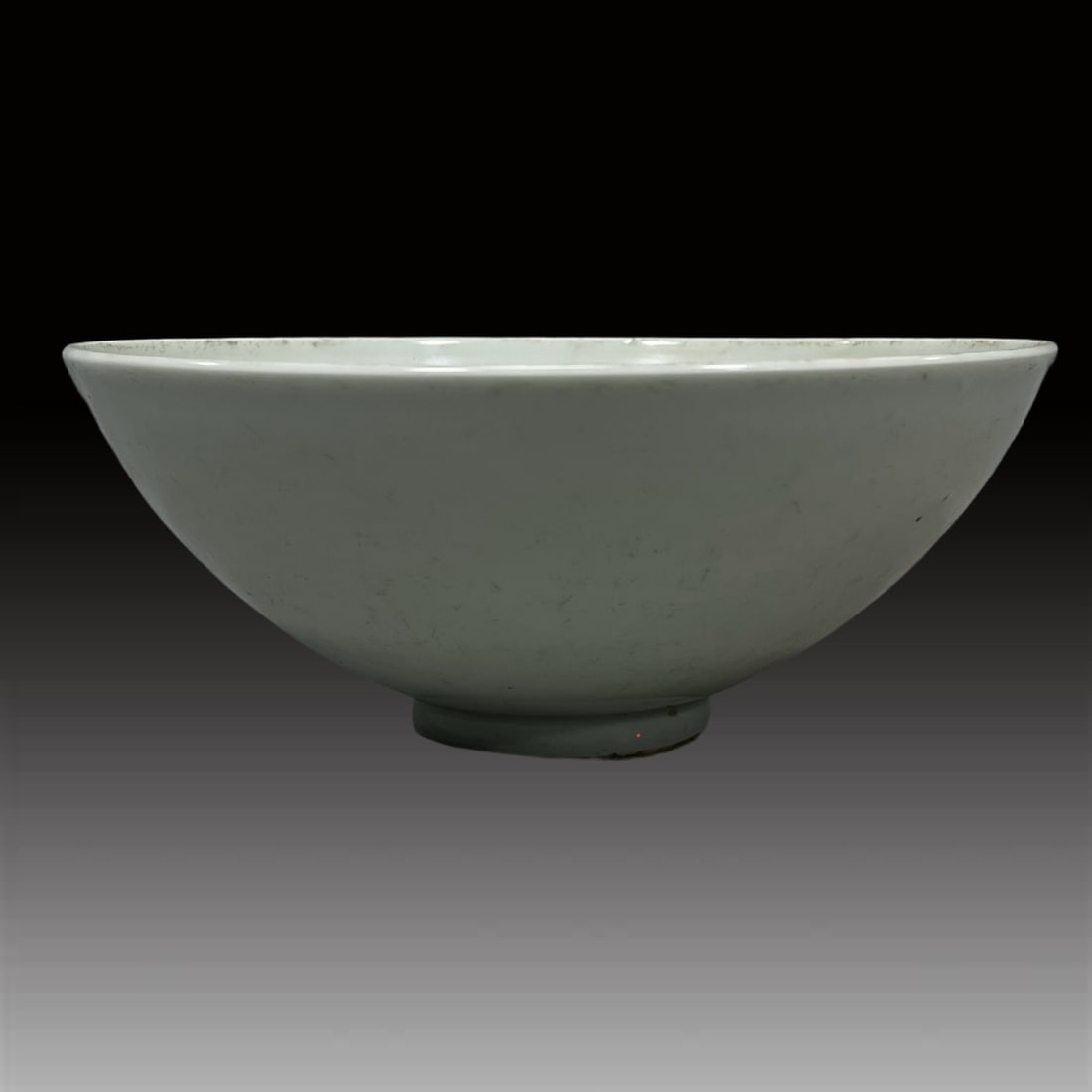 A Exquisite White Glazed Bowl: A Exquisite White Glazed Bowl,Qing Dynasty, China,Size:3.1inx7.9in 白釉碗,中国清代
