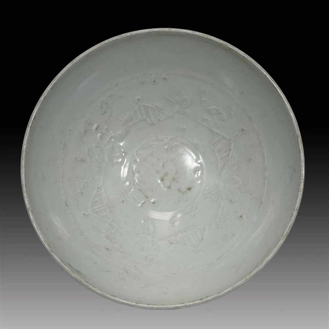 A Exquisite White Glazed Bowl - 4