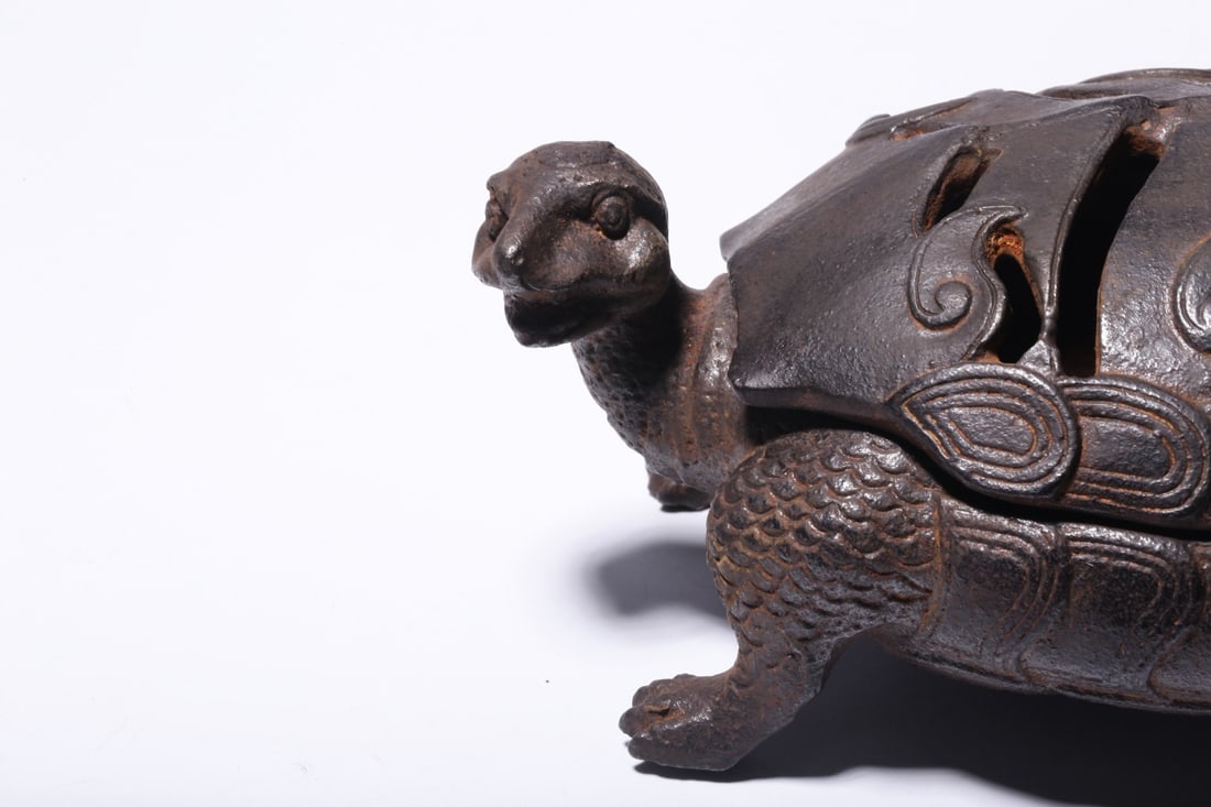 A Exquisite Iron Turtle Censer - 5