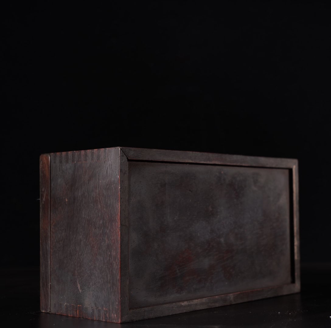 A Exquisite Sandalwood Bamboo Pattern Box - 8