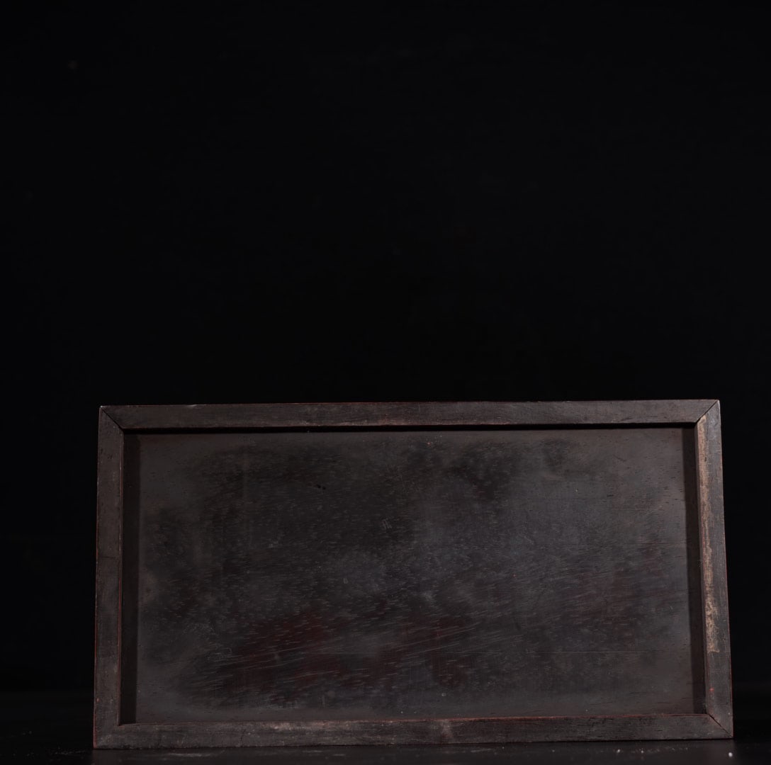 A Exquisite Sandalwood Bamboo Pattern Box - 9