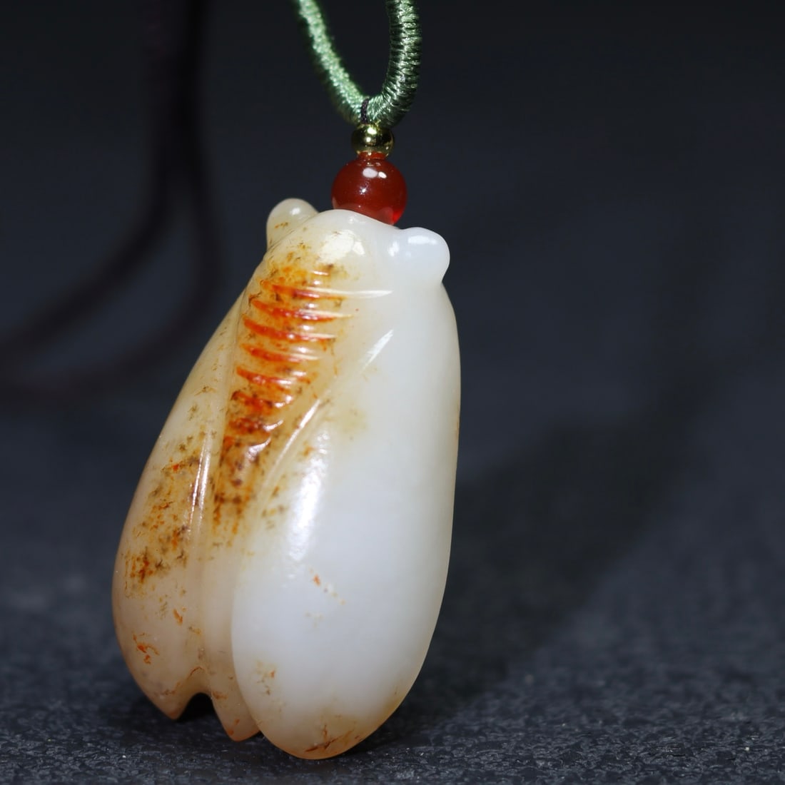 A Exquisite Hotan Jade Cicada - 2