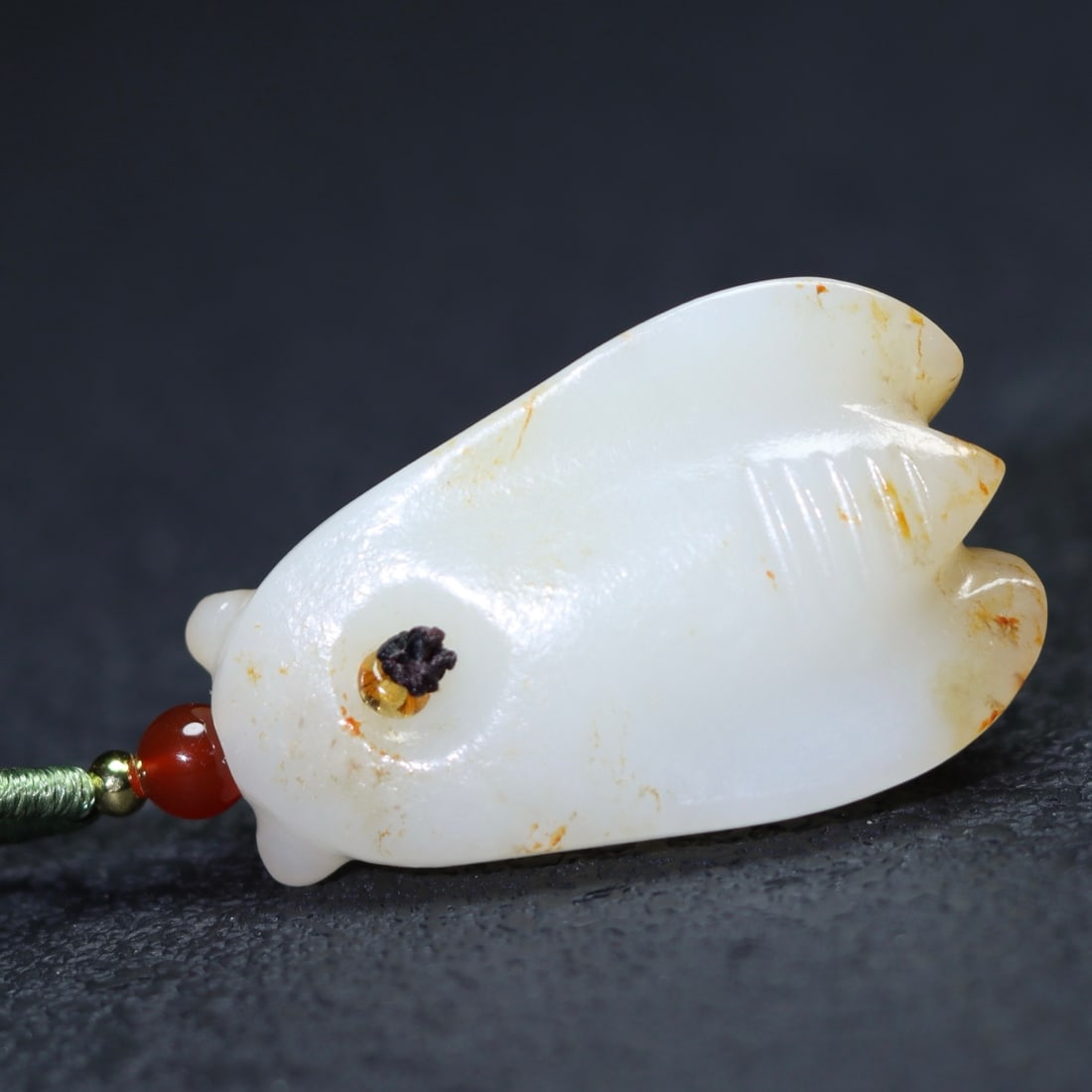 A Exquisite Hotan Jade Cicada - 6