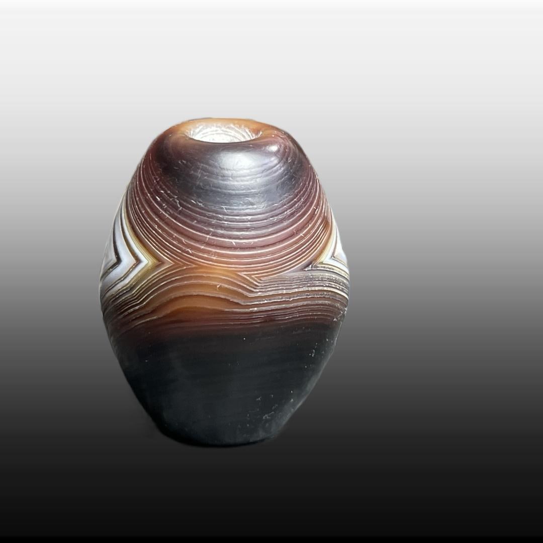 A Exquisite Agate Dzi bead - 2